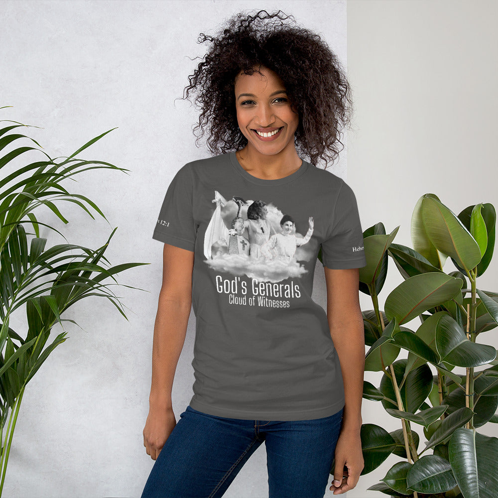 God's Generals Tshirt - Kathryn Kuhlman, Aimee Semple McPherson, Maria Woodworth-Etter