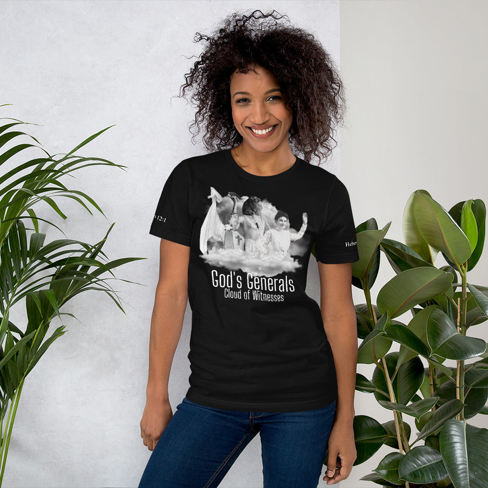 God's Generals Tshirt - Kathryn Kuhlman, Aimee Semple McPherson, Maria Woodworth-Etter