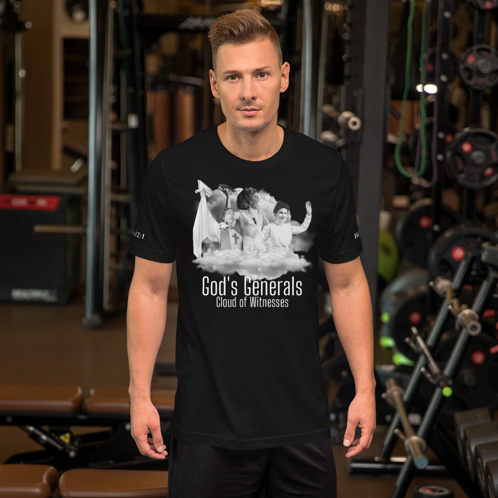 God's Generals Tshirt - Kathryn Kuhlman, Aimee Semple McPherson, Maria Woodworth-Etter