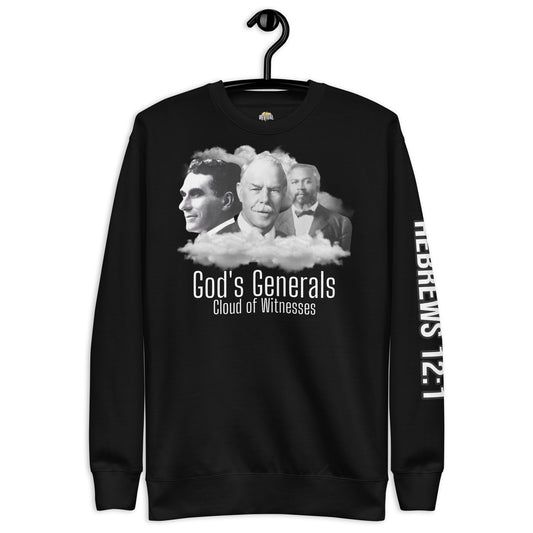 God's Generals Sweater - Smith Wigglesworth, John G Lake, William Seymour